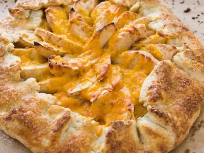Vermont Cheddar & Apple Galette