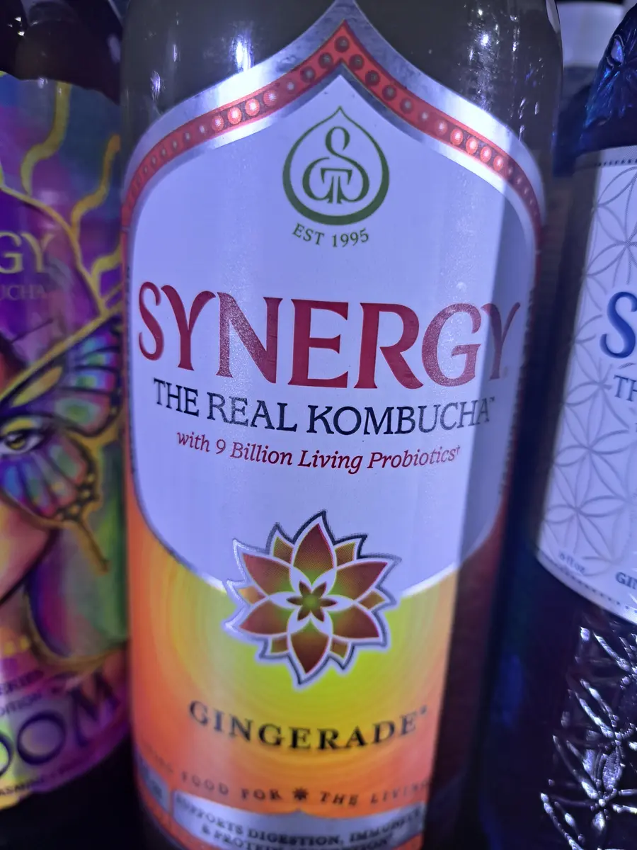 Synergy Gingerade Kombucha